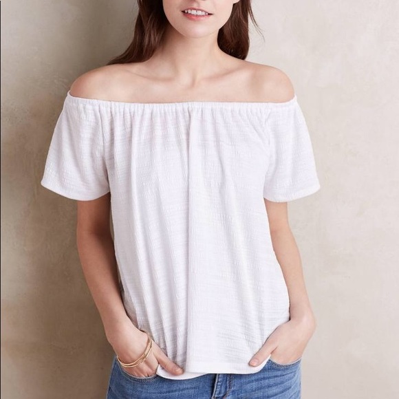 Anthropologie Tops - Akemi + Kin Edda Off-The-Shoulder Tee - Anthro